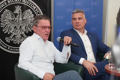 Spotkanie z cyklu „Tajemnice bezpieki” – Warszawa, 17 czerwca 2019. Fot. Piotr Życieński (IPN)