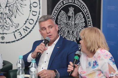 Spotkanie z cyklu „Tajemnice bezpieki” – Warszawa, 17 czerwca 2019. Fot. Piotr Życieński (IPN)