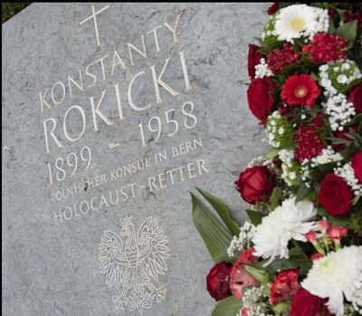 120-lecie urodzin Konstantego Rokickiego, członka „grupy berneńskiej” – Lucerna (Szwajcaria), 16 czerwca 2019. Fot. Paweł Gronow (MSZ)