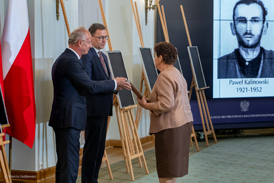 Uroczystość wręczenia not identyfikacyjnych – Warszawa, 17 czerwca 2019. Fot. Marcin Jurkiewicz (IPN)