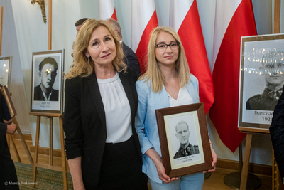 Uroczystość wręczenia not identyfikacyjnych – Warszawa, 17 czerwca 2019. Fot. Marcin Jurkiewicz (IPN)