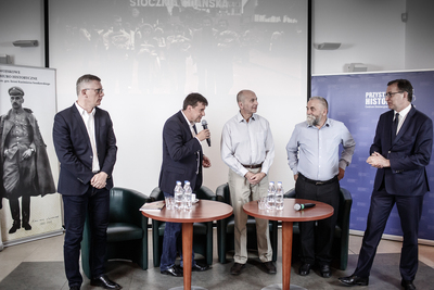 „Od Wolnych Związków Zawodowych Wybrzeża do Solidarności. Dyskusja bez cenzury” – Warszawa, 18 czerwca 2019. Fot. Sławek Kasper (IPN)