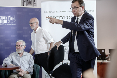 „Od Wolnych Związków Zawodowych Wybrzeża do Solidarności. Dyskusja bez cenzury” – Warszawa, 18 czerwca 2019. Fot. Sławek Kasper (IPN)