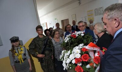 Odsłonięcie tablicy upamiętniającej organizację antykomunistyczną „Wolny Orzeł Polski” – Goniądz (woj. podlaskie), 18 czerwca 2019