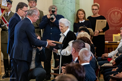 Uroczystość wręczenia not identyfikacyjnych – Warszawa, 17 czerwca 2019. Fot. Marcin Jurkiewicz (IPN)