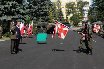 Wręczenie sztandaru Akademii Sztuki Wojennej – Warszawa, 24 czerwca 2019. Fot. Akademia Sztuki Wojennej