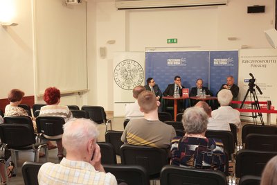 Prezentacja książki „Protokoły konferencji polskich ojców soborowych. Zbiór dokumentów” – Warszawa, 24 czerwca 2019. Fot. Piotr Życieński (IPN)