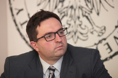 Dr Rafał Łatka (IPN). Fot. Piotr Życieński (IPN)