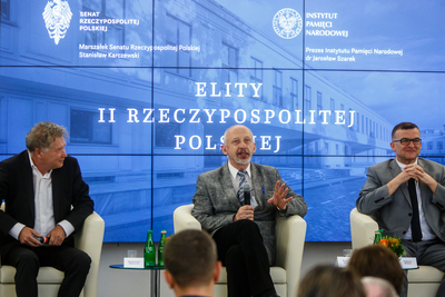 Debata „Elity II Rzeczypospolitej Polskiej” w Senacie – Warszawa, 25 czerwca 2019. Fot. Sławek Kasper (IPN)