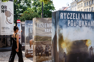 Otwarcie wystawy IPN „…Będzie wielka albo nie będzie jej wcale. Walka o granice Polski w latach 1918–1921” – Warszawa, 26 czerwca 2019. Fot. Sławek Kasper (IPN)