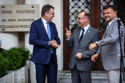 Otwarcie wystawy IPN „…Będzie wielka albo nie będzie jej wcale. Walka o granice Polski w latach 1918–1921” – Warszawa, 26 czerwca 2019. Fot. Sławek Kasper (IPN)