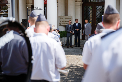Otwarcie wystawy IPN „…Będzie wielka albo nie będzie jej wcale. Walka o granice Polski w latach 1918–1921” – Warszawa, 26 czerwca 2019. Fot. Sławek Kasper (IPN)