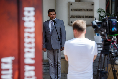 Otwarcie wystawy IPN „…Będzie wielka albo nie będzie jej wcale. Walka o granice Polski w latach 1918–1921” – Warszawa, 26 czerwca 2019. Fot. Sławek Kasper (IPN)