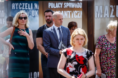 Otwarcie wystawy IPN „…Będzie wielka albo nie będzie jej wcale. Walka o granice Polski w latach 1918–1921” – Warszawa, 26 czerwca 2019. Fot. Sławek Kasper (IPN)