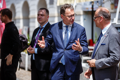 Otwarcie wystawy IPN „…Będzie wielka albo nie będzie jej wcale. Walka o granice Polski w latach 1918–1921” – Warszawa, 26 czerwca 2019. Fot. Sławek Kasper (IPN)