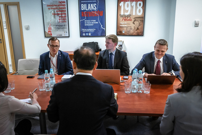 Delegacja z Ministerstwa ds. Zjednoczenia Republiki Korei w IPN – Warszawa, 26 czerwca 2019. Fot. Sławek Kasper (IPN)