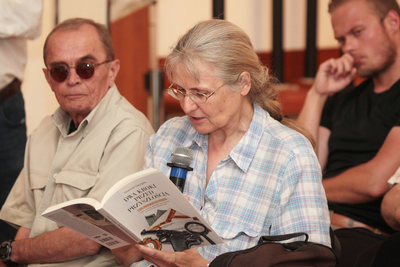 Prezentacja książki Dominika Smyrgały „Dwa kroki przed przyszłością. Marian Chodacki jako wzór współczesnego analityka wywiadu”. Fot. Piotr Życieński (IPN)