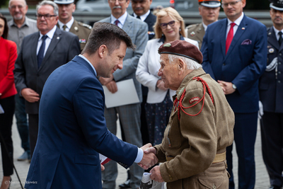 Uroczystość upamiętniająca 76. rocznicę śmierci generała Władysława Sikorskiego – Warszawa, 4 lipca 2019. Fot. Marcin Jurkiewicz (IPN)