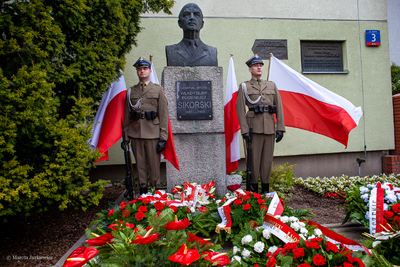 Uroczystość upamiętniająca 76. rocznicę śmierci generała Władysława Sikorskiego – Warszawa, 4 lipca 2019. Fot. Marcin Jurkiewicz (IPN)