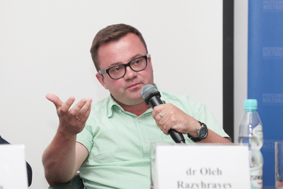 Promocja książki Oleha Razyhrayeva „Policja państwowa w województwie wołyńskim w okresie międzywojennym” – Warszawa, 4 lipca 2019. Fot. Piotr Życieński (IPN)