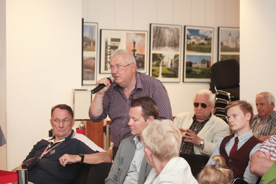 Promocja książki Oleha Razyhrayeva „Policja państwowa w województwie wołyńskim w okresie międzywojennym” – Warszawa, 4 lipca 2019. Fot. Piotr Życieński (IPN)