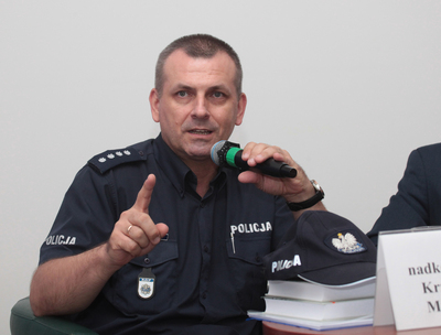 Promocja książki Oleha Razyhrayeva „Policja państwowa w województwie wołyńskim w okresie międzywojennym” – Warszawa, 4 lipca 2019. Fot. Piotr Życieński (IPN)