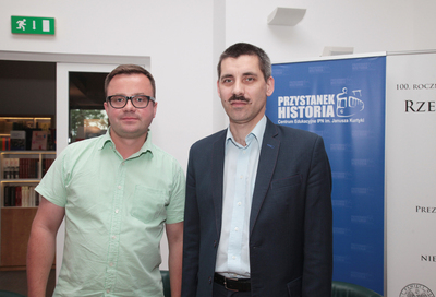 Promocja książki Oleha Razyhrayeva „Policja państwowa w województwie wołyńskim w okresie międzywojennym” – Warszawa, 4 lipca 2019. Fot. Piotr Życieński (IPN)