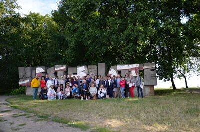 Objazd edukacyjny nauczycieli biorących udział w XIII Polonijnych spotkaniach z historią najnowszą. 5–7 lipca 2019. Fot. Anna Pomykaczova