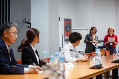 Wizyta badaczy południowokoreańskich w IPN – 10 lipca 2019. Fot. Sławek Kasper (IPN)