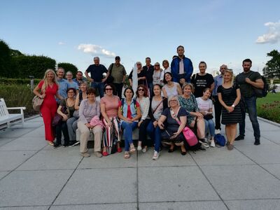 Uczestnicy szóstej edycji szkolenia IPN dla nauczycieli z zagranicy z cyklu „Poland in the Heart of European History” – 15 lipca 2019