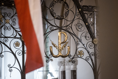 Msza św. w intencji prezydenta Kazimierza Sabbata w kościele pw. św. Jana Ewangelisty na Putney – 19 lipca 2019. Fot. Sławek Kasper (IPN)