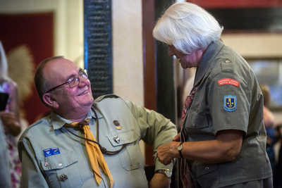 Promocja wydanej przez IPN książki Marka Wierzbickiego o Kazimierzu Sabbacie – Londyn, 20 lipca 2019. Fot. S.Kasper (IPN)