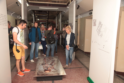 Uczestnicy projektu odwiedzili Muzeum Żołnierzy Wyklętych i Więźniów Politycznych PRL – 23 lipca 2019. Fot. Piotr Życieński (IPN)