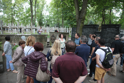 Spacer po Cmentarzu Wojskowym na Powązkach w Warszawie – 23 lipca 2019. Fot. Piotr Życieński (IPN)