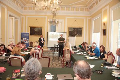 Wykład prof. Krzysztofa Szwagrzyka, wiceprezesa IPN – 23 lipca 2019. Fot. Piotr Życieński (IPN)