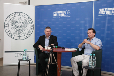 Spotkanie z prof. Markiem Chodakiewiczem – Warszawa, 29 lipca 2019. Fot. Piotr Życieński (IPN)