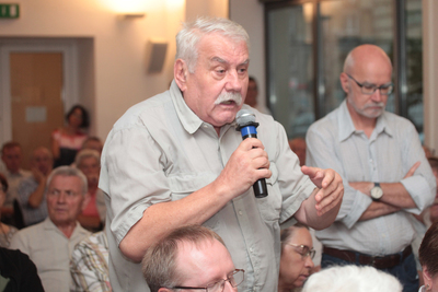 Spotkanie z prof. Markiem Chodakiewiczem – Warszawa, 29 lipca 2019. Fot. Piotr Życieński (IPN)