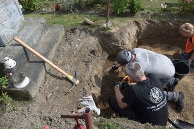 Prace poszukiwawczo-ekshumacyjne Biura Poszukiwań i Identyfikacji IPN w Rycerce Górnej – 29-30 lipca 2019