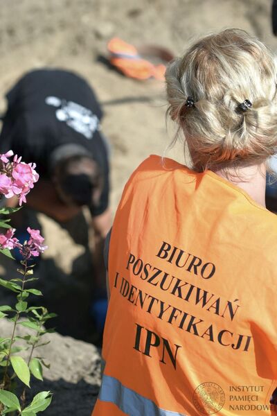 Prace poszukiwawczo-ekshumacyjne Biura Poszukiwań i Identyfikacji IPN w Rycerce Górnej – 29-30 lipca 2019