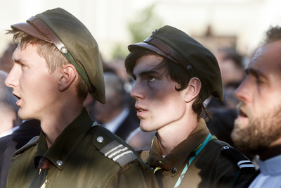 Uroczysta polowa Msza Święta i Apel Poległych przy Pomniku Powstania Warszawskiego – Warszawa, 31 lipca 2019. Fot. Sławek Kasper (IPN).