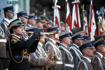 Uroczysta polowa Msza Święta i Apel Poległych przy Pomniku Powstania Warszawskiego – Warszawa, 31 lipca 2019. Fot. Sławek Kasper (IPN).