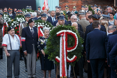 Uroczysta polowa Msza Święta i Apel Poległych przy Pomniku Powstania Warszawskiego – Warszawa, 31 lipca 2019. Fot. Sławek Kasper (IPN).