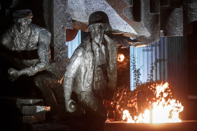 Uroczystości 75. rocznicy wybuchu Powstania Warszawskiego pod Pomnikiem Powstania Warszawskiego – Warszawa, 31 lipca 2019. Fot. Sławek Kasper (IPN).