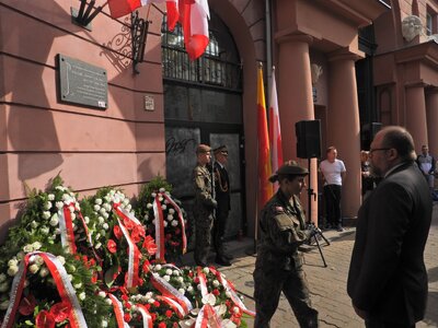 Obchody 75. rocznicy wybuchu Powstania Warszawskiego przy ul. Filtrowej 68 – Warszawa, 1 sierpnia 2019. Fot. Mateusz Niegowski (IPN)