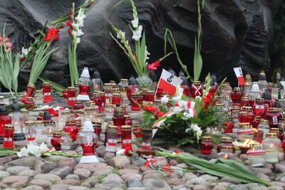 Uroczystości na Cmentarzu Powstańców Warszawy na Woli z udziałem zastępcy prezesa IPN Jana Bastera – 1 sierpnia 2019. Fot. Barbara Kiwała (IPN)