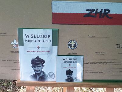 Wystawy IPN prezentowane podczas zlotu ZHR – Rybaki, k/Olsztyna, 3 sierpnia 2019