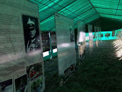 Wystawy IPN prezentowane podczas zlotu ZHR – Rybaki, k/Olsztyna, 3 sierpnia 2019