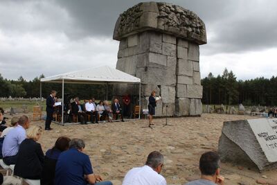 Upamiętnienie 76. rocznicy buntu w obozie zagłady Treblinka II – 2 sierpnia 2019. Fot. Muzeum Treblinka