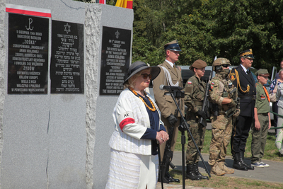 Uroczystość upamiętniająca zdobycie „Gęsiówki” – 5 sierpnia 2019. Fot. Piotr Życieński (IPN)