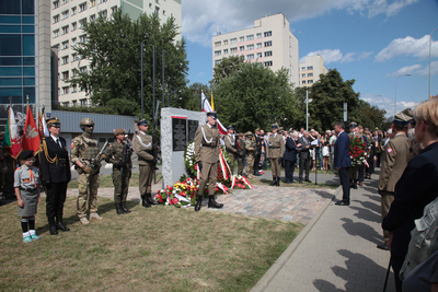 Uroczystość upamiętniająca zdobycie „Gęsiówki” – 5 sierpnia 2019. Fot. Piotr Życieński (IPN)